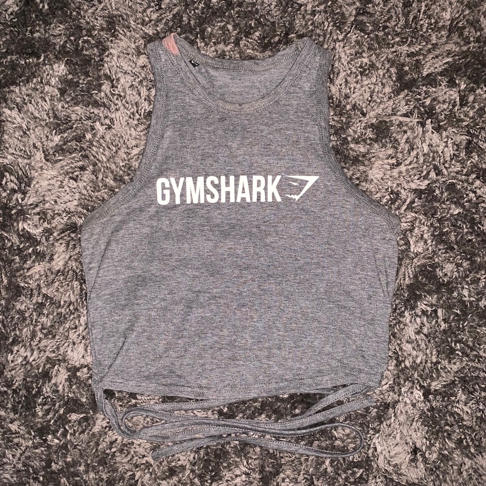 Gymshark Ribbon Tie Crop Top